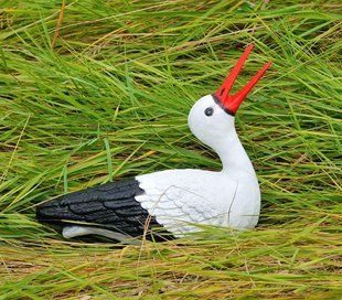 buy Garden figure Stork #2 for the nest 1