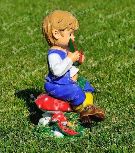 buy Garden figure Boy with watermelon 3