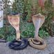 kaufen Gartenfigur Schlangen Set, Kobras, Schwarz und Gelb 1