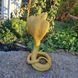 kaufen Gartenfigur Kobra, Gold 3