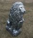 buy Garden Figure Large Lion 83 cm with left shield Silver 8