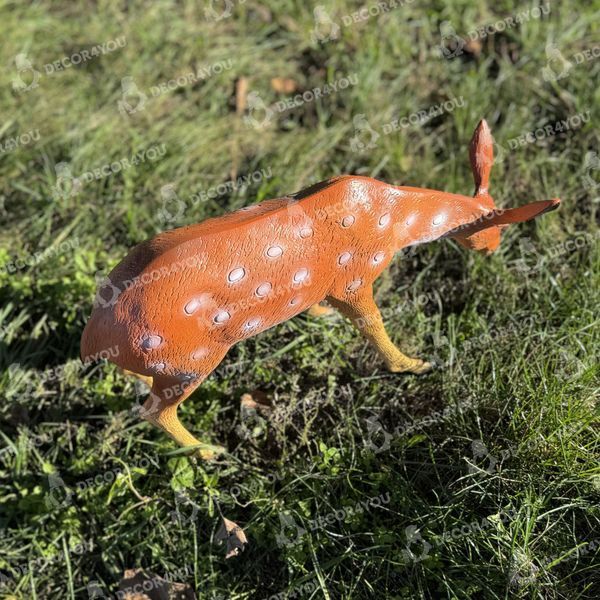 buy Garden figure Roe deer grazing 3