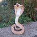 kaufen Gartenfigur Schlange, Kobra Braun 1