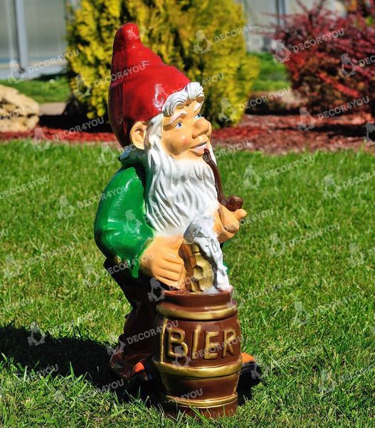 buy Garden figure Dwarf with beer 3