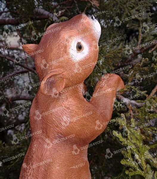 buy Garden figure Squirrel hanging left large 7