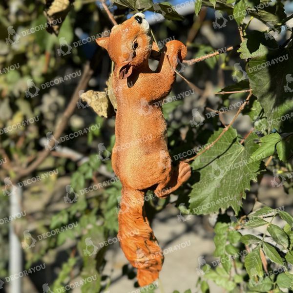 buy Garden figure Squirrel hanging left large 9