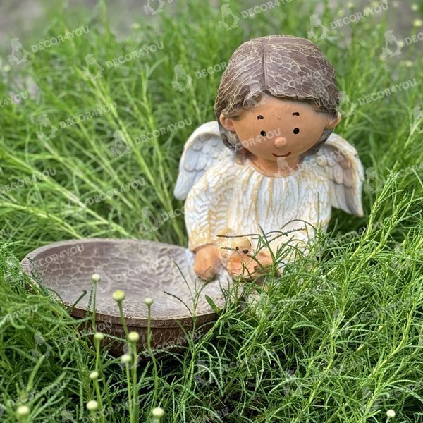 buy Garden figure Angel with feeder 8