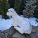 buy Garden figure Medium recumbent lamb 9