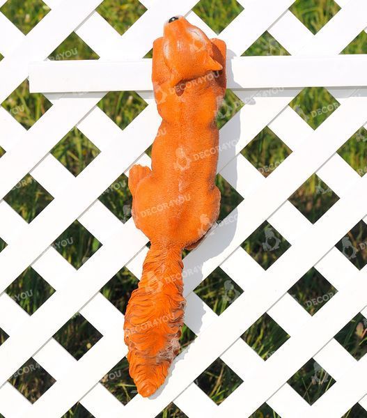 buy Garden figure Squirrel hanging right large 12