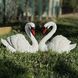 buy Garden Swan Statues &ndash; Set &ndash; Pair of White Swans 1