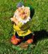buy Small garden figure Dwarf with axe 1