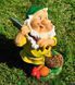 buy Small garden figure Dwarf with axe 2