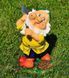 buy Small garden figure Dwarf with axe 3