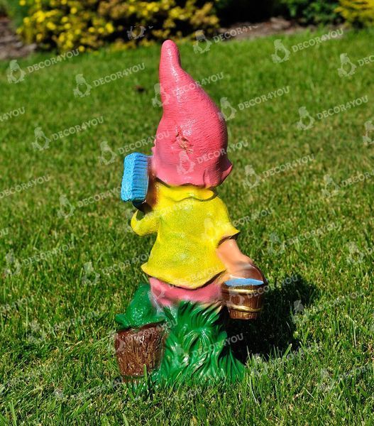 buy Garden figure Dwarf painter medium 3