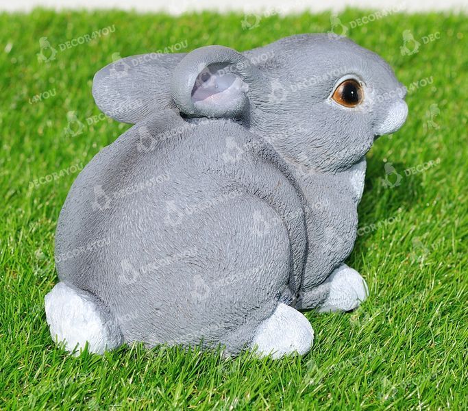 kaufen Gartenfigur Hase, grau 4
