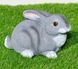 kaufen Gartenfigur Hase, grau 3