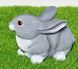 kaufen Gartenfigur Hase, grau 5