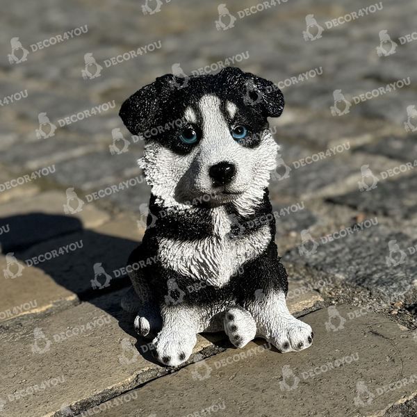 buy Garden figure Husky puppy, colored 4