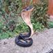 kaufen Gartenfigur Schlange, Kobra, Schwarz 1