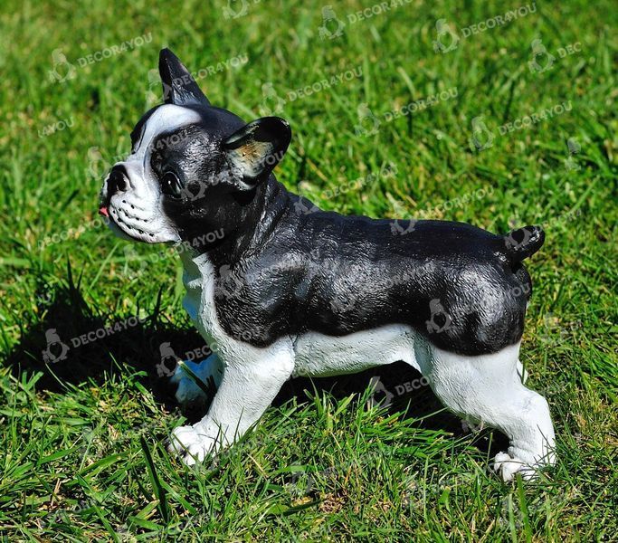 buy Standing French bulldog garden figure 2