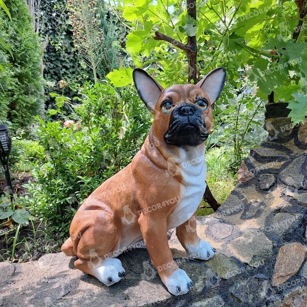 buy Bulldog garden figure 2