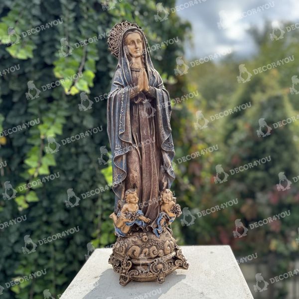 kaufen Dekofigur "Die Jungfrau Maria mit Engeln zu ihren F&uuml;&szlig;en", 45 cm 6
