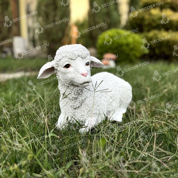 kaufen Gartenfigur Lamm 2