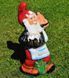 kaufen Gartenfigur Gnom Kellner 2