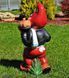 kaufen Gartenfigur Gnom Kellner 3