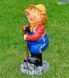 buy Garden figure Pig with shovel 2