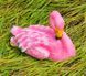 kaufen Gartenfigur Flamingo rosa mittel f&uuml;r ein Nest 3