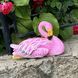 kaufen Gartenfigur Flamingo rosa mittel f&uuml;r ein Nest 2