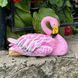 kaufen Gartenfigur Flamingo rosa mittel f&uuml;r ein Nest 1