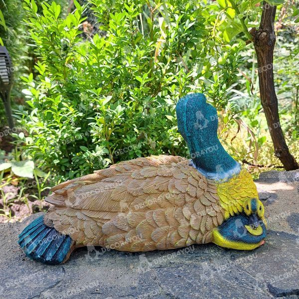kaufen Gartenfigur Ente mit Entenk&uuml;ken 3
