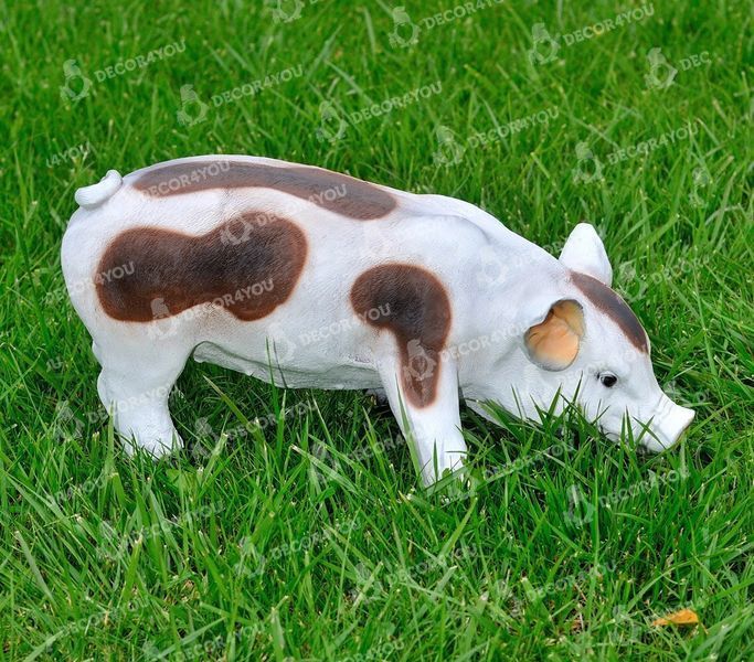 kaufen Gartenfigur Fleckiges Schweinchen 12