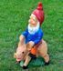 buy Garden figure Dwarf on a pig 2