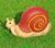 Garden figures of snails
