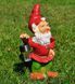 kaufen Gartenfigur Zwerg mit Laterne klein 2