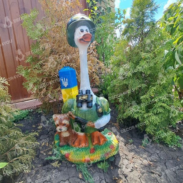 kaufen Gartenfigur G&auml;nse-Grenzschutz 5