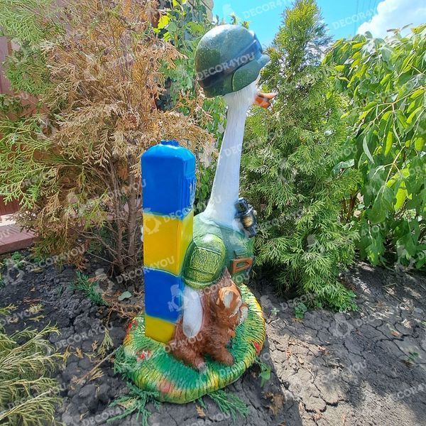 kaufen Gartenfigur G&auml;nse-Grenzschutz 6