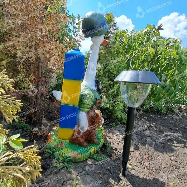 kaufen Gartenfigur G&auml;nse-Grenzschutz 7