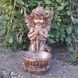 buy Garden figure Angel kneeling near the bowl, bronze 8