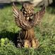 buy Garden figure Angel kneeling near the bowl, bronze 5