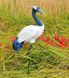 buy Garden figure Crane on metal legs #4 7