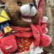 kaufen Neujahrsgartenfigur B&auml;r im roten Anzug mit Laterne 5