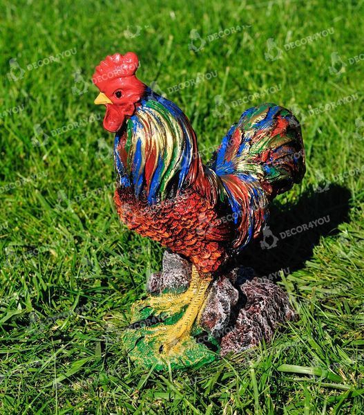 buy Garden figure Cockerel decorative 2