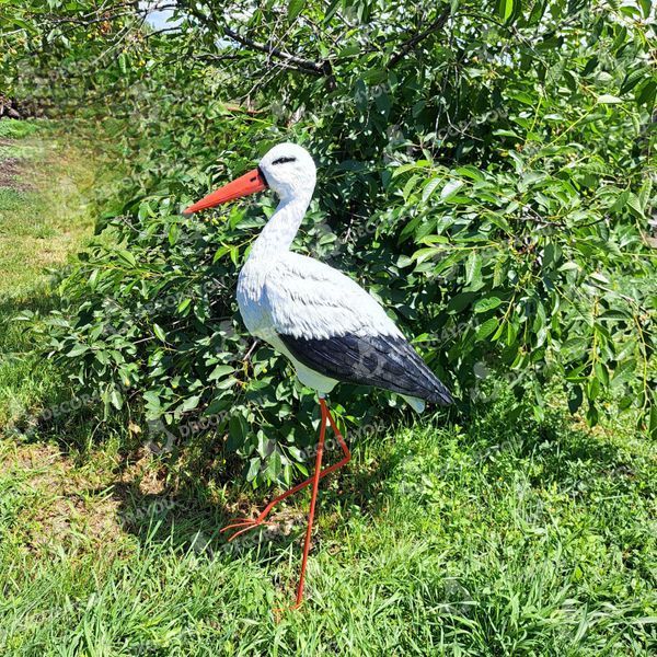 buy Garden figure Stork maxi, #3, removable legs 7