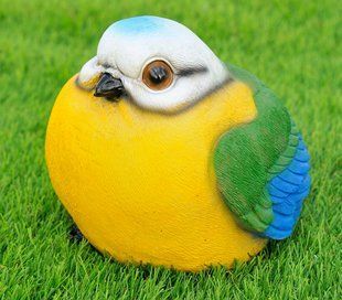 kaufen Gartenfigur Blauer Vogel gro&szlig; 1