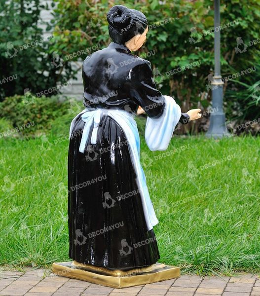 kaufen Gartenfigur Kellnerin 3