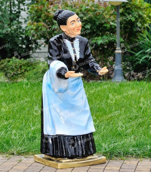 kaufen Gartenfigur Kellnerin 4